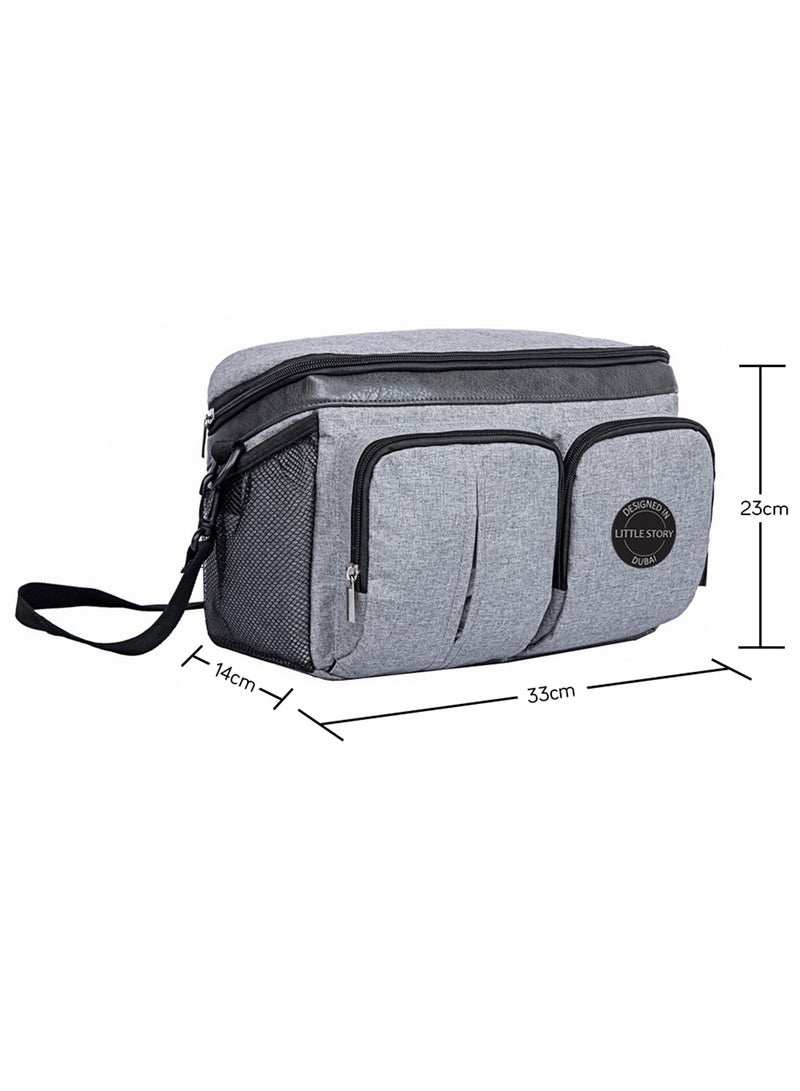 Stroller Organizer Travel Bag - Grey