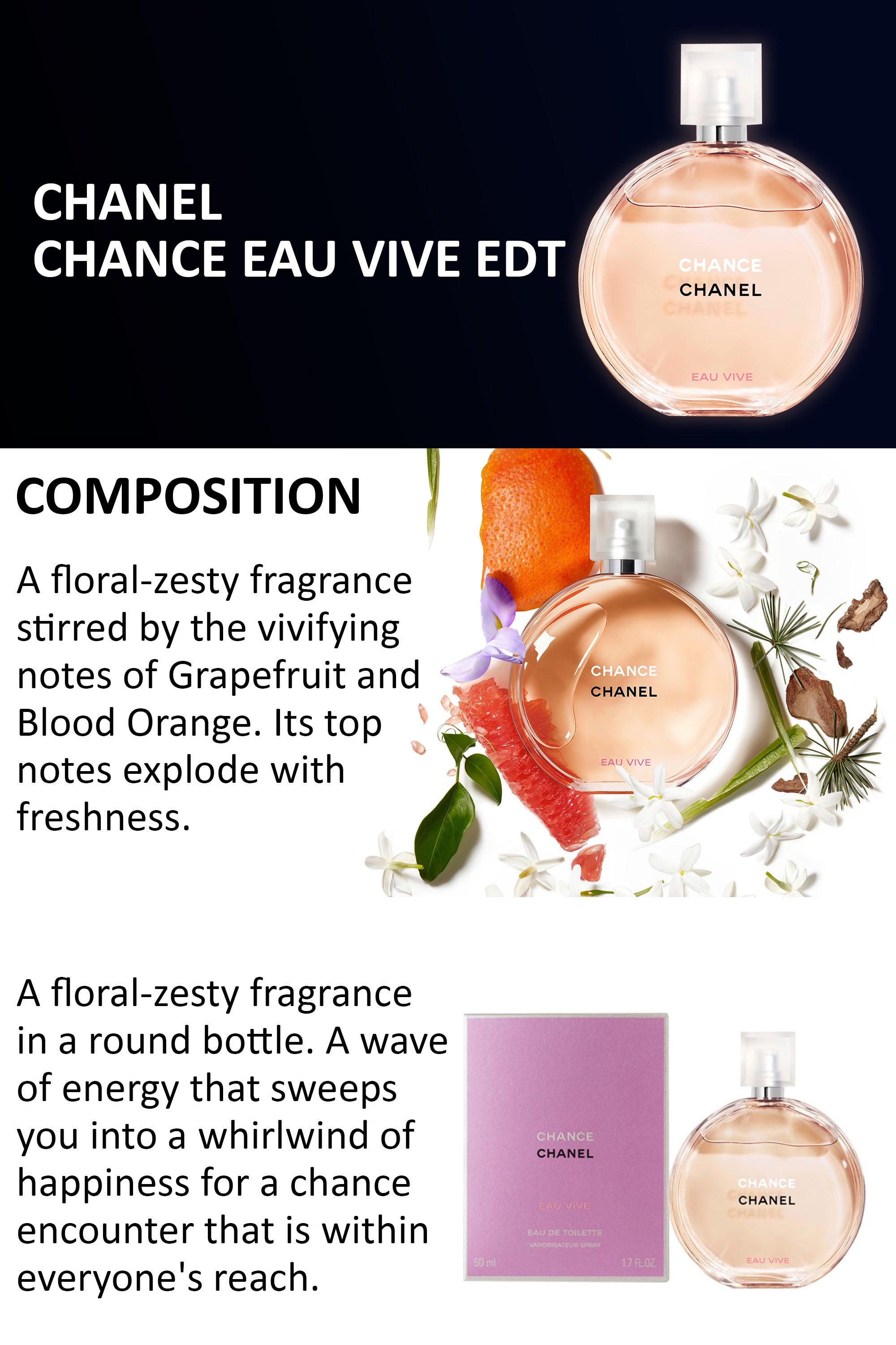 Chance Eau Vive EDT 50ml