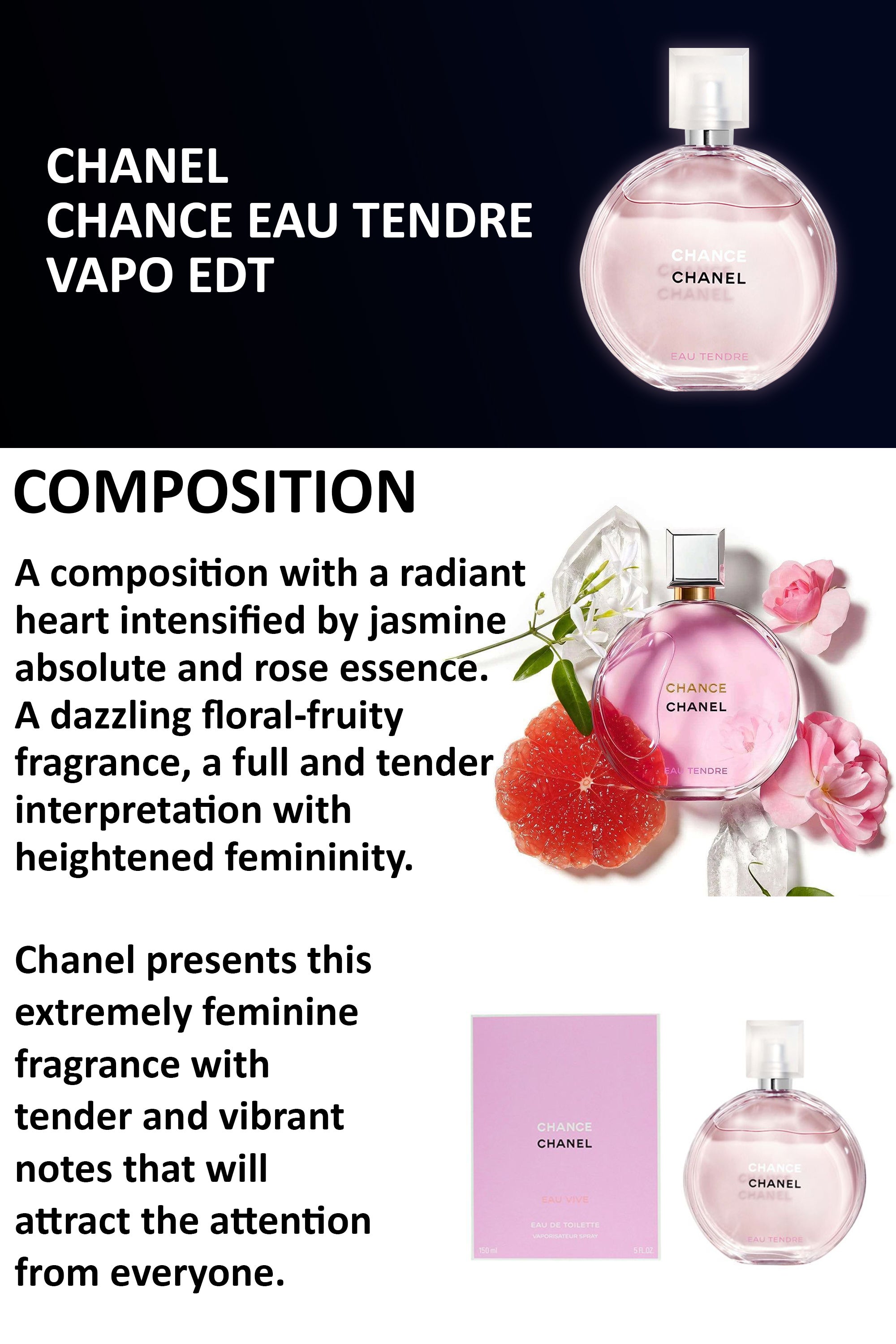 Chance Eau Tendre Vapo EDT 150ml