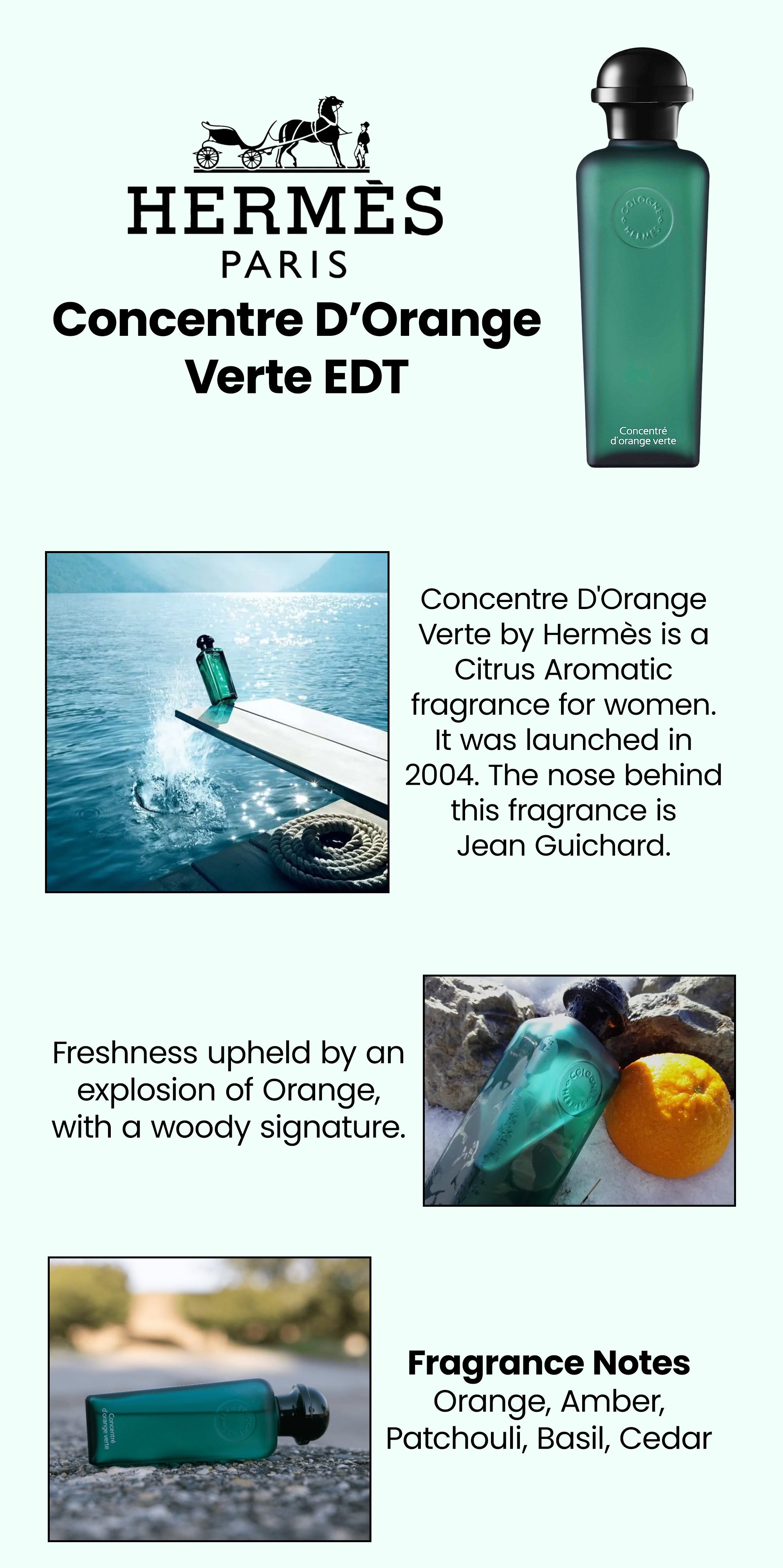 Concentre Dorange Verte EDT 100ml