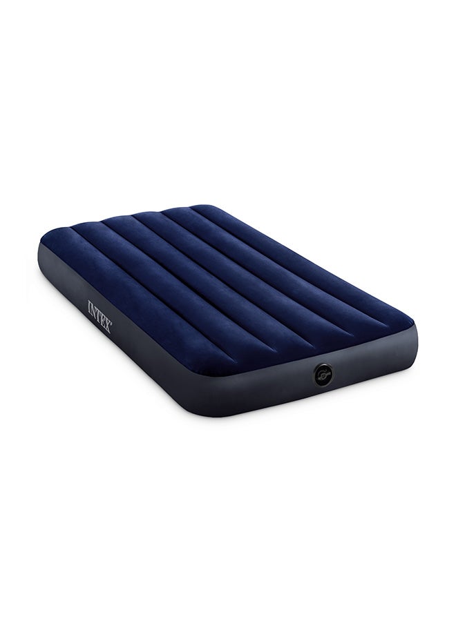 Twin Dura-Beam Series Classic Downy Airbed Combination Blue 99x191x25cm