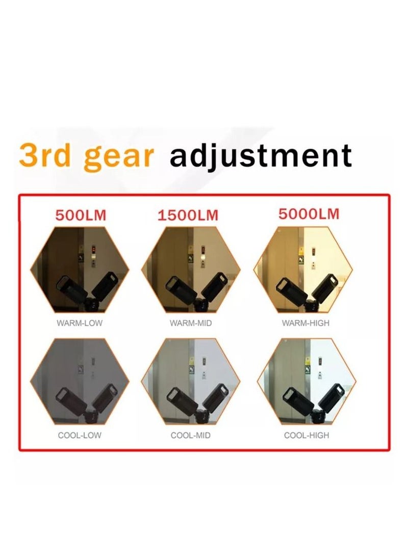 Portable Camping LED Light Folding Lamp Rechargeable Emergency Light