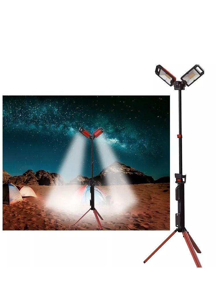 Portable Camping LED Light Folding Lamp Rechargeable Emergency Light