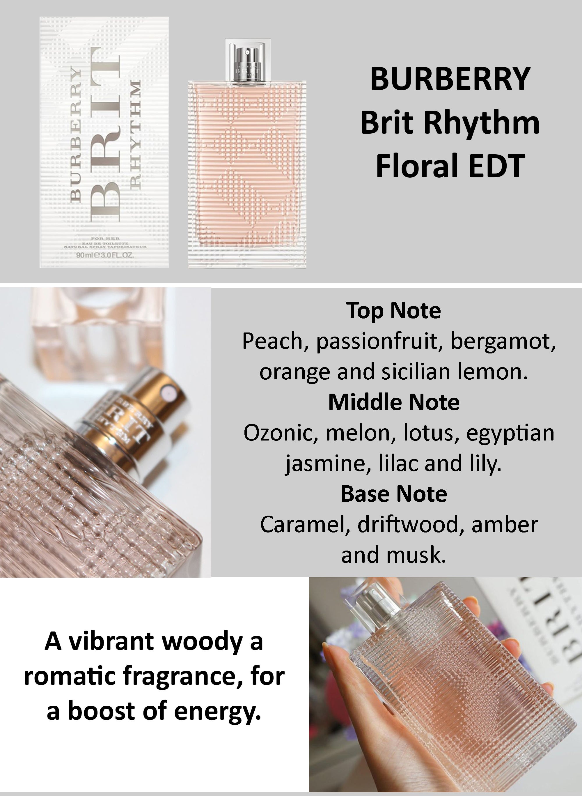 Brit Rhythm Floral EDT 90ml