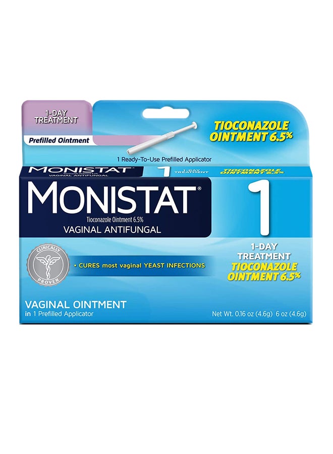 1-Day Yeast Infection Treatment Tioconazole Ointment