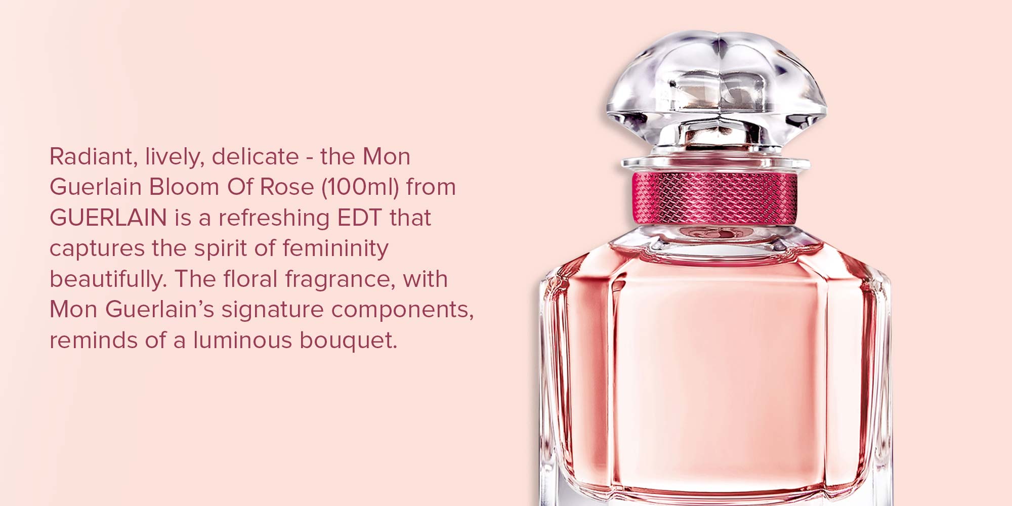 Mon Bloom Of Rose EDT 100ml