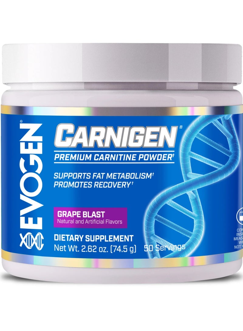 Carnigen L-Carnitine Fat Burner Complex Grape 50 Servings 74.5g