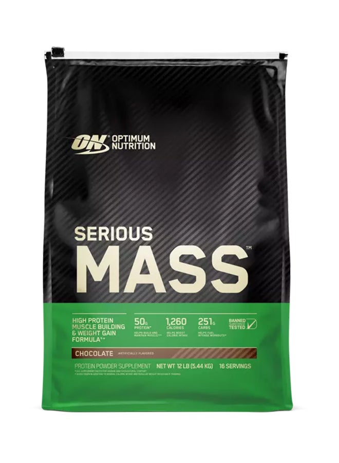 Serious Mass High Protein - Chocolate 12lb-16 Servings