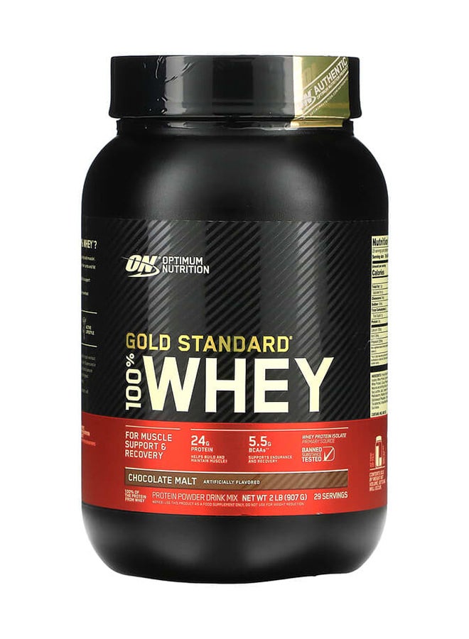 Gold Standard Whey Protein - Chocolate Malt - 907 Gram 2 lb