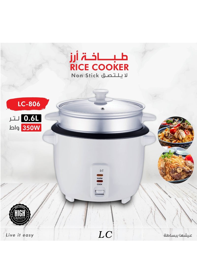 Electric Rice Cooker 600 Ml