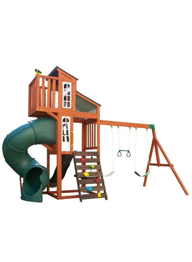 Austin Playset with Swing Set