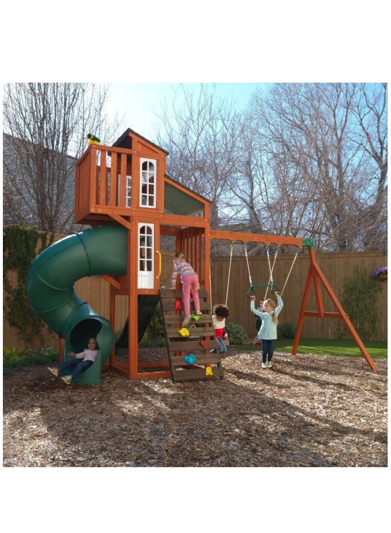 Austin Playset with Swing Set