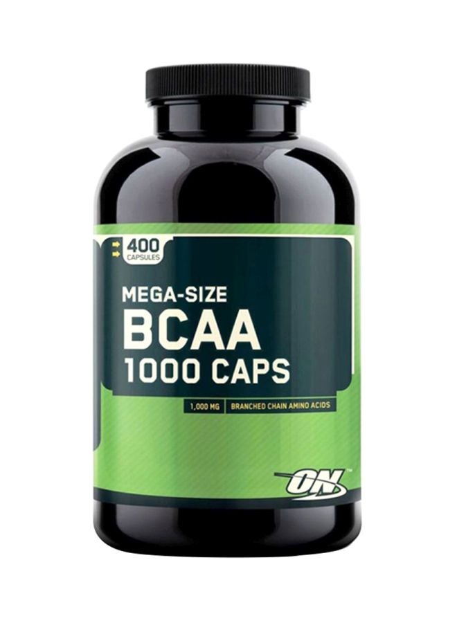 BCAA Dietary Supplement - 400 Capsules