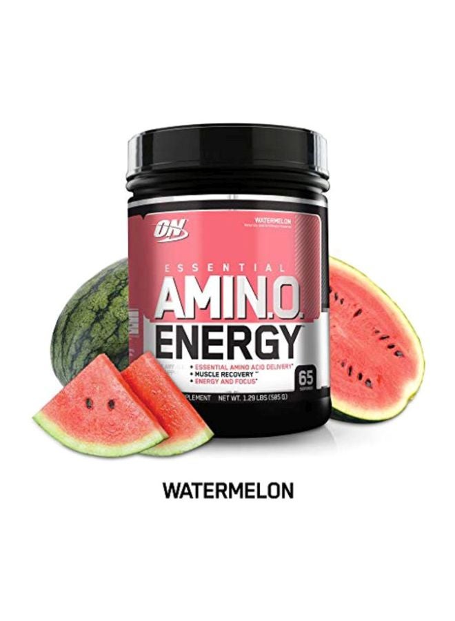 Essential Amino Energy Pre-Workout - Watermelon - 65 Servings