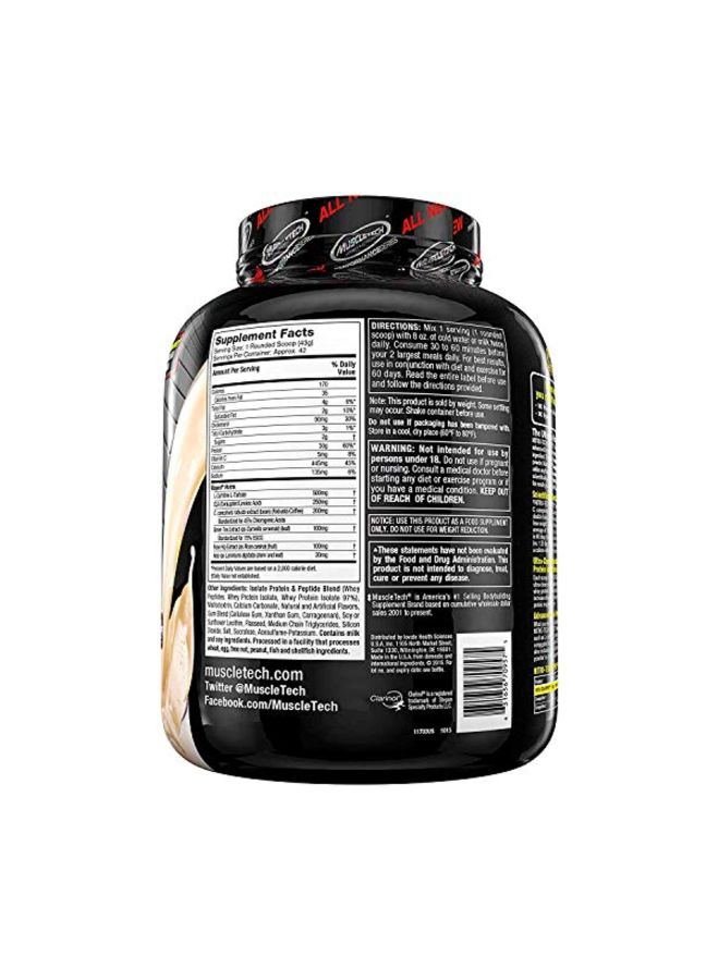 Nitro Tech Ripped 1.81kg French Vanilla Swirl Protein