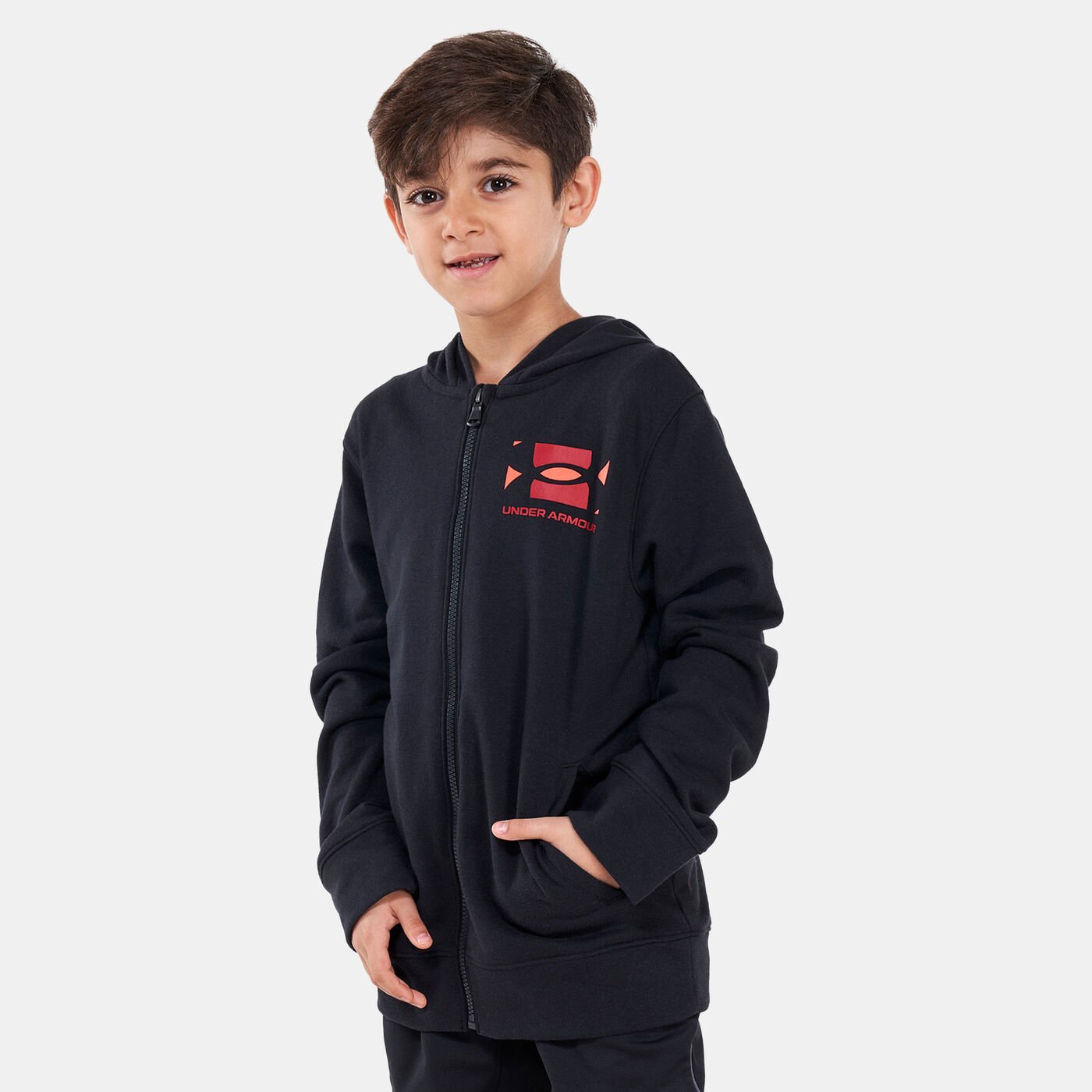 Kids' UA Rival French Terry Hoodie