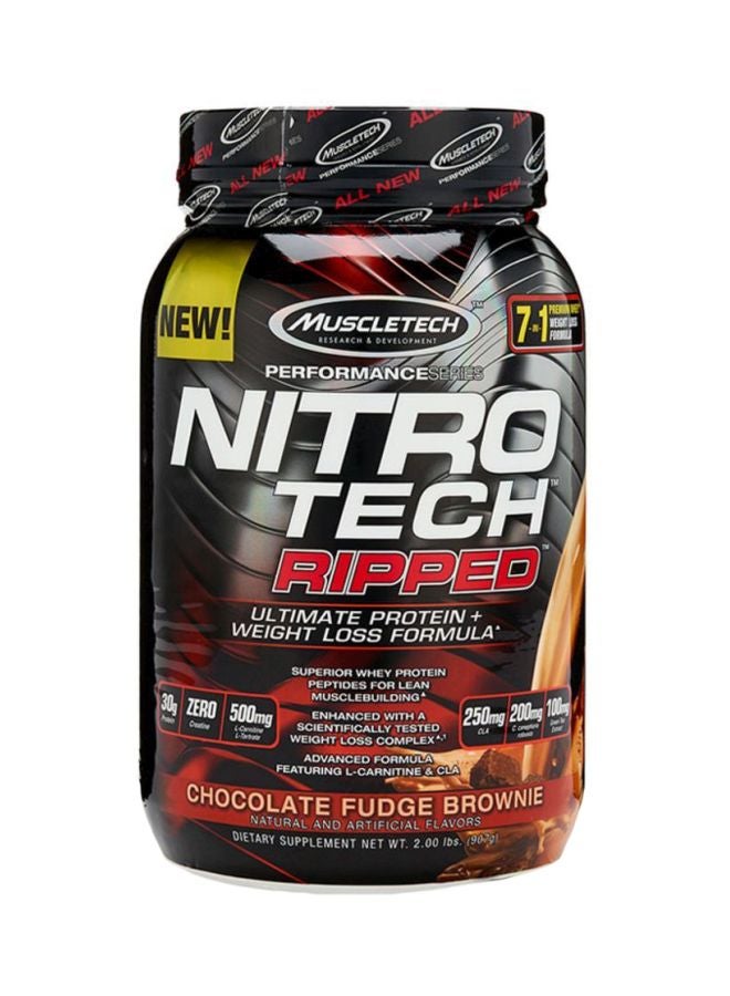 Nitro Tech Performance Series Dietary Supplement - Chocolate Fudge Brownie