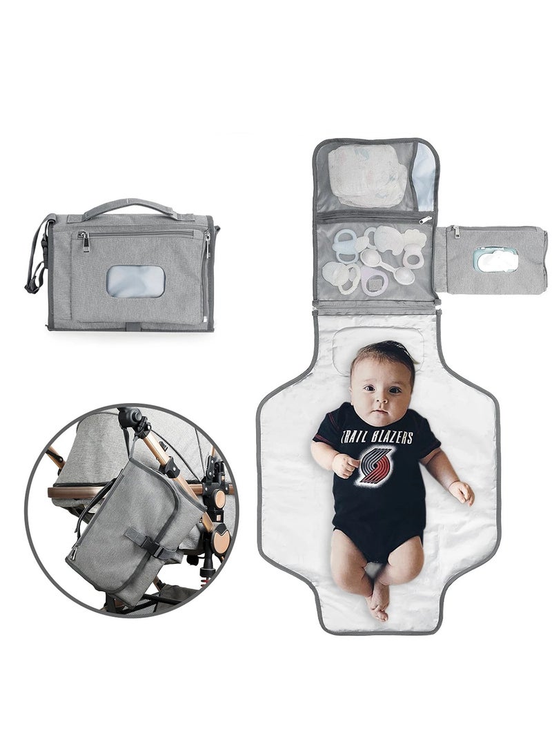 Diaper Changing Station Kit - Grey