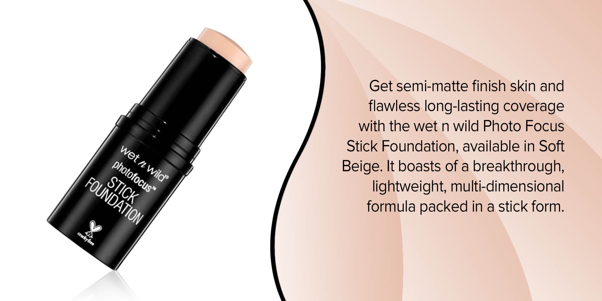 Photo Focus Stick Foundation Soft Beige