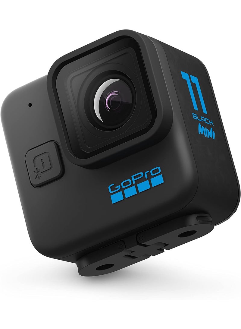 CHDHF-111-RW HERO11 Black Mini - Compact Waterproof Action Camera With 5.3K60 Ultra HD Video, 24.7MP Frame Grabs, 1/1.9