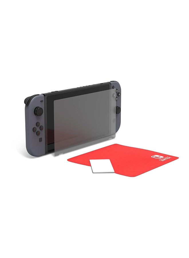 PowerA Anti-Glare Screen Protector Family Pack with 3 Screen Protectors, Anti-Dust Microfiber Cloth and Applicator for Nintendo Switch, Nintendo Switch OLED or Nintendo Switch Lite