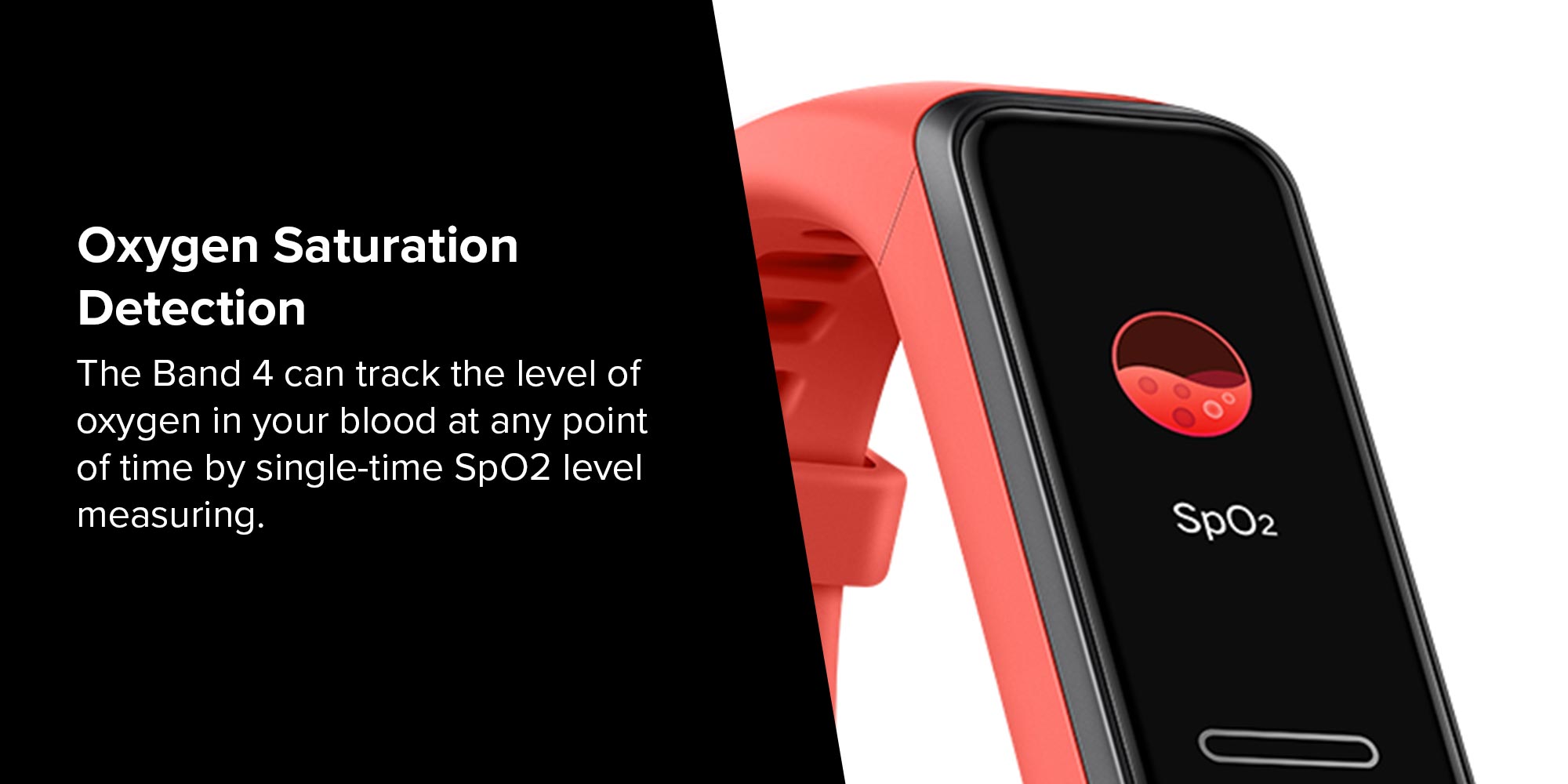 Smart Band 4 Fitness Tracker Graphite Black