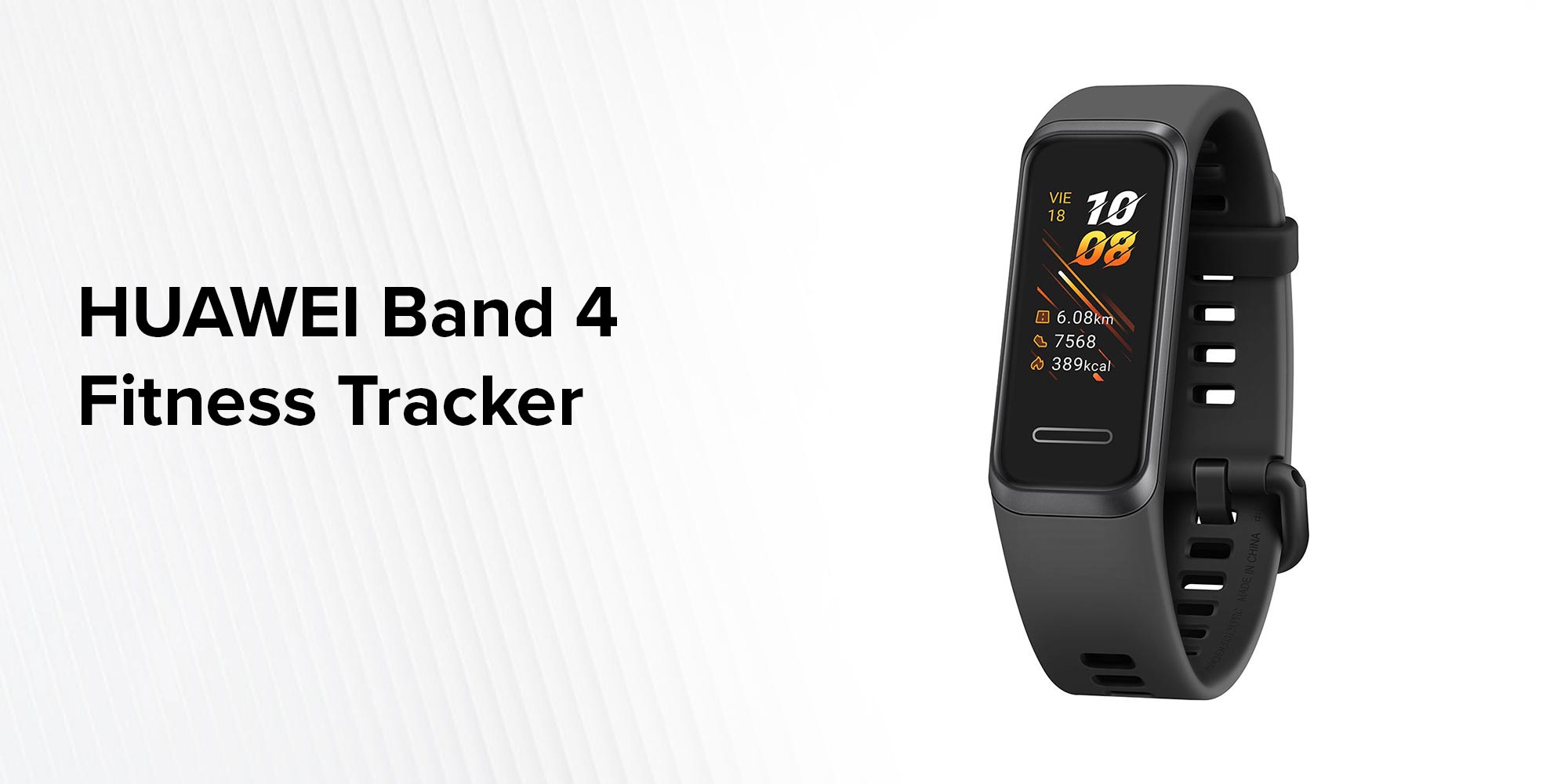 Smart Band 4 Fitness Tracker Graphite Black