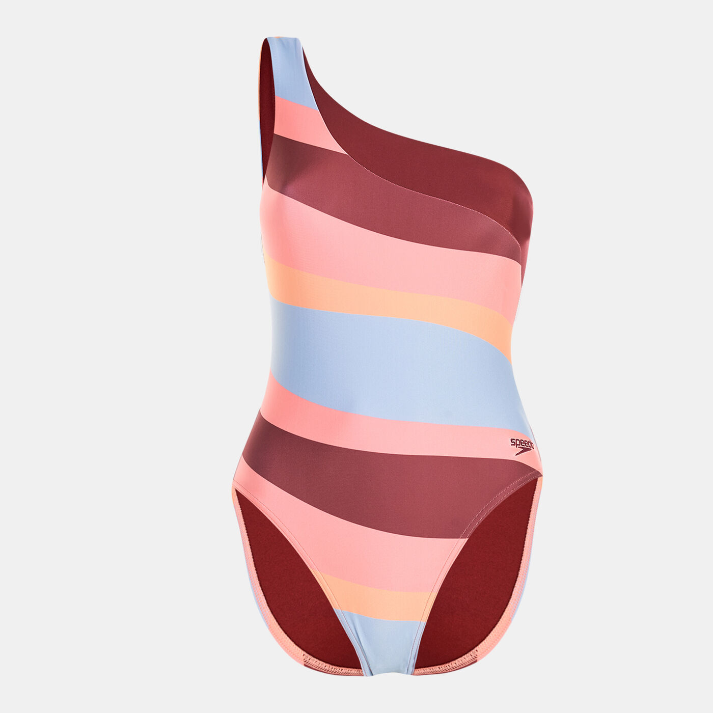 Women's Printed Asymetric One-Piece Swimsuit