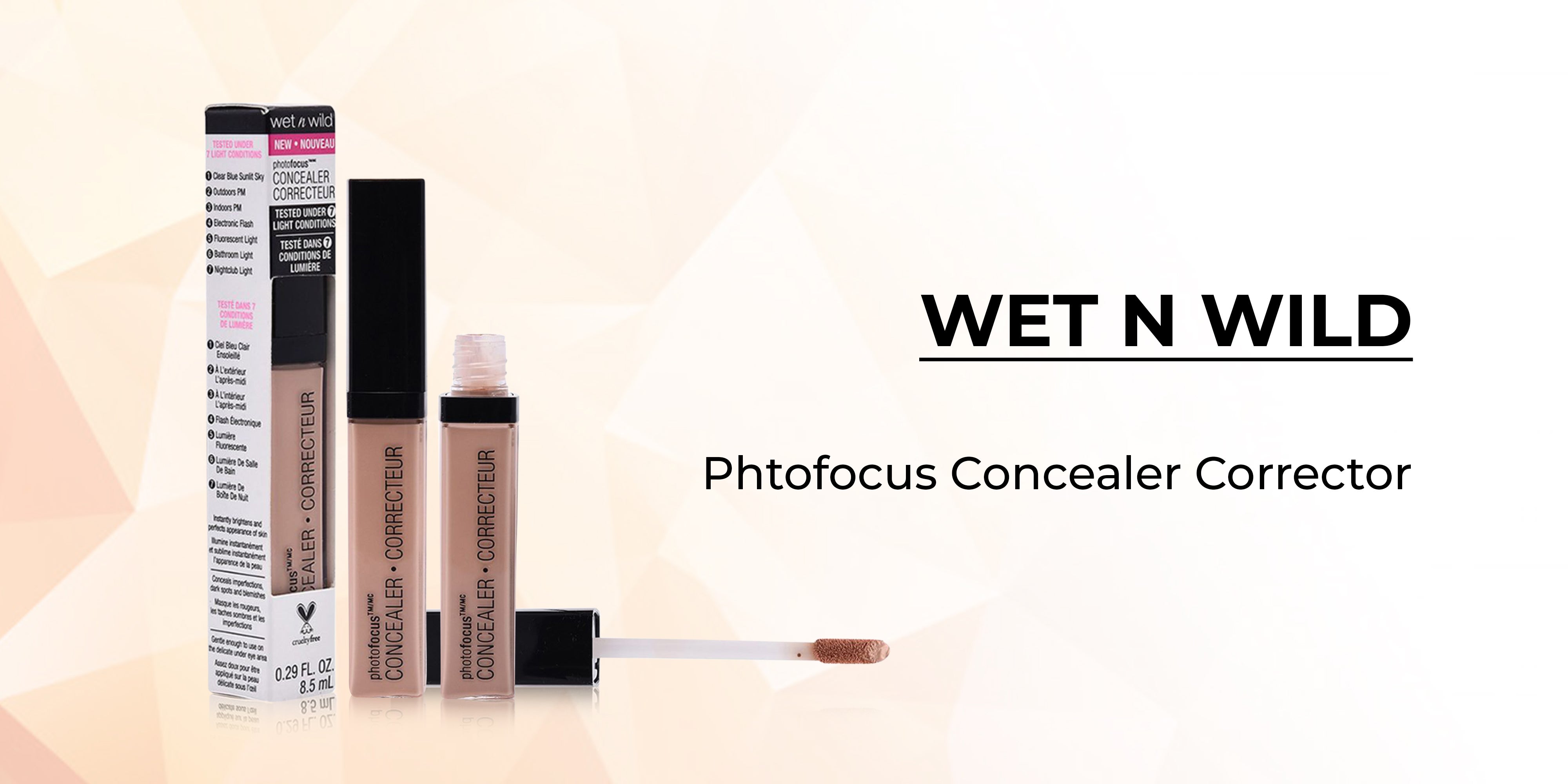 Phtofocus Concealer Corrector Light Ivory