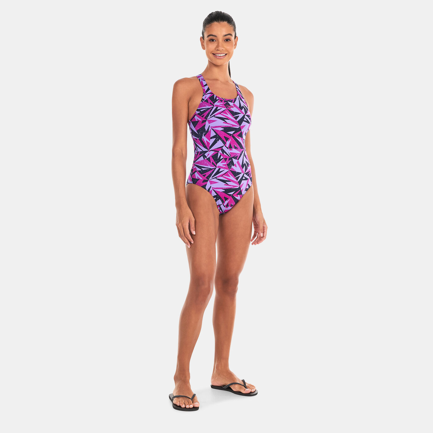 Women's HyperBoom Allover Medalist One-Piece Swimsuit