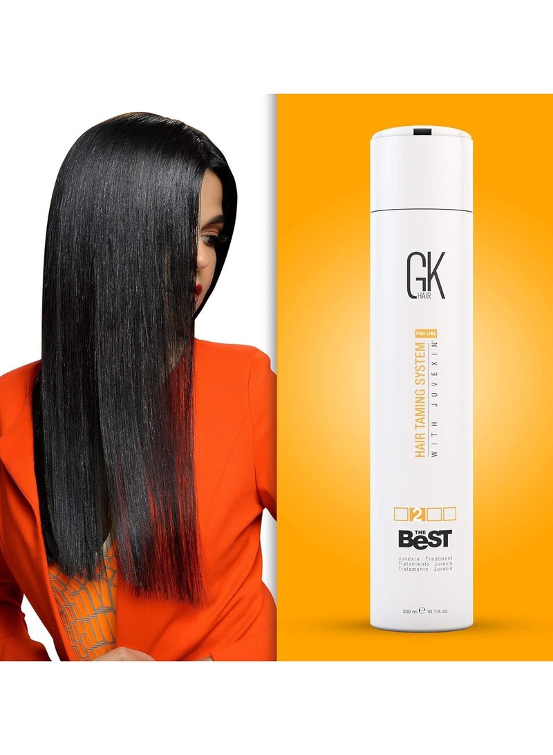 The Best 10.1 Fl Oz/300ml Smoothing Keratin Hair Treatment Professional Brazilian Complex Blowout Straightening For Silky Smooth Frizz Free Hair