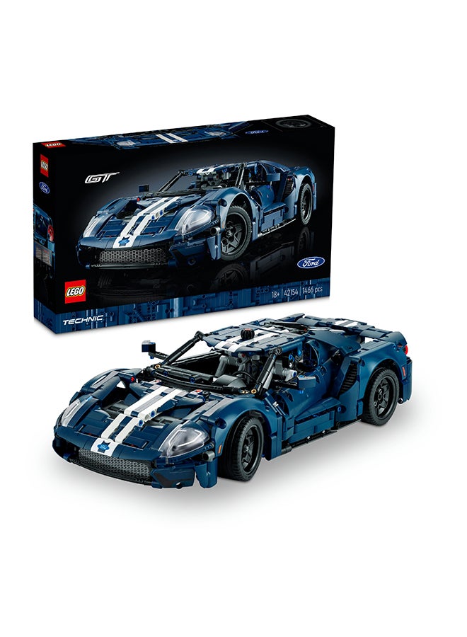 LEGO 42154 Technic 2022 Ford GT Building Toy Set (1468 Pieces)