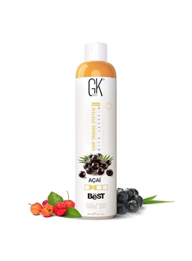 The Best ACAI (33.8 Fl Oz/1000ml) Smoothing Keratin Hair Treatment Professional Brazilian Complex Blowout Straightening For Silky Smooth Frizz Free Hair