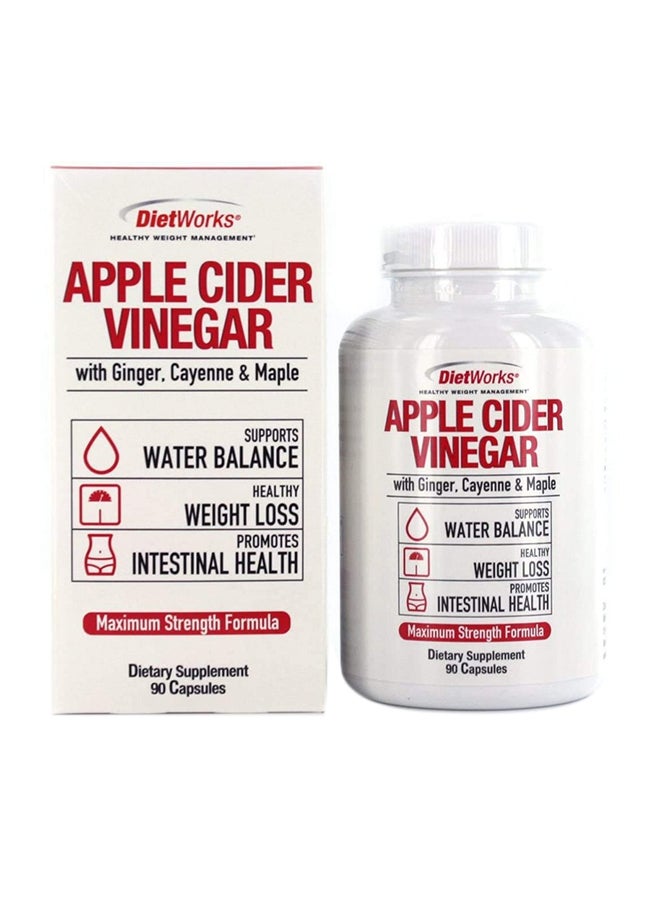 Dietworks Cider Trim - Apple Cider Vinegar - 120 Capsules