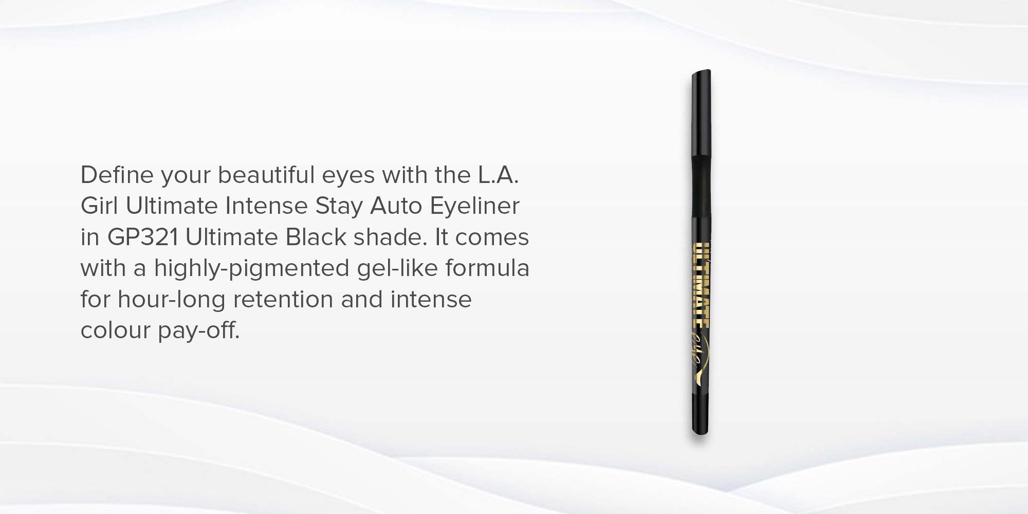 Ultimate Intense Stay Auto Eyeliner Ultimate Black