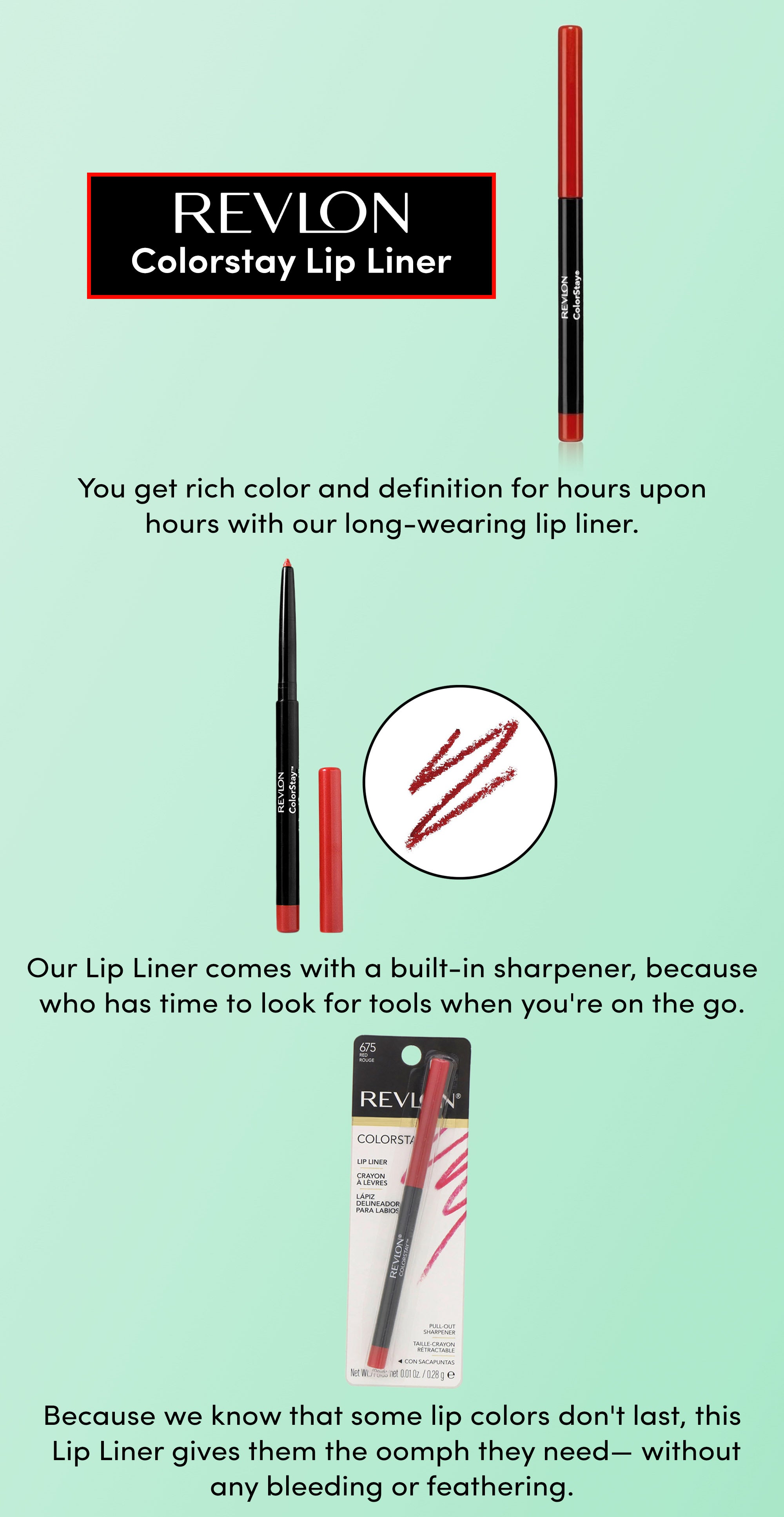 Colorstay Lip Liner 675 Red