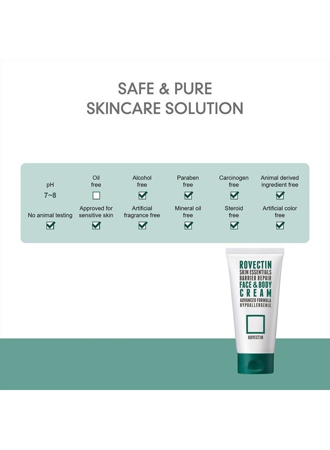 Barrier Repair Moisturizing Cream - Face and Body Cream with Astaxanthin, Ceramide 175ml