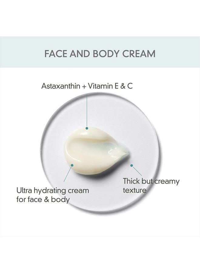 Barrier Repair Moisturizing Cream - Face and Body Cream with Astaxanthin, Ceramide 175ml