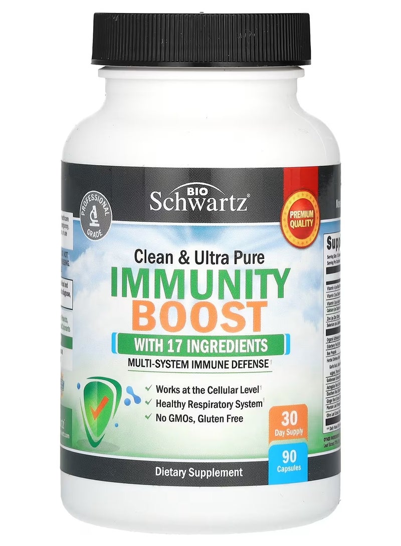 BioSchwartz, Clean & Ultra Pure Immunity Boost, 90 Capsules