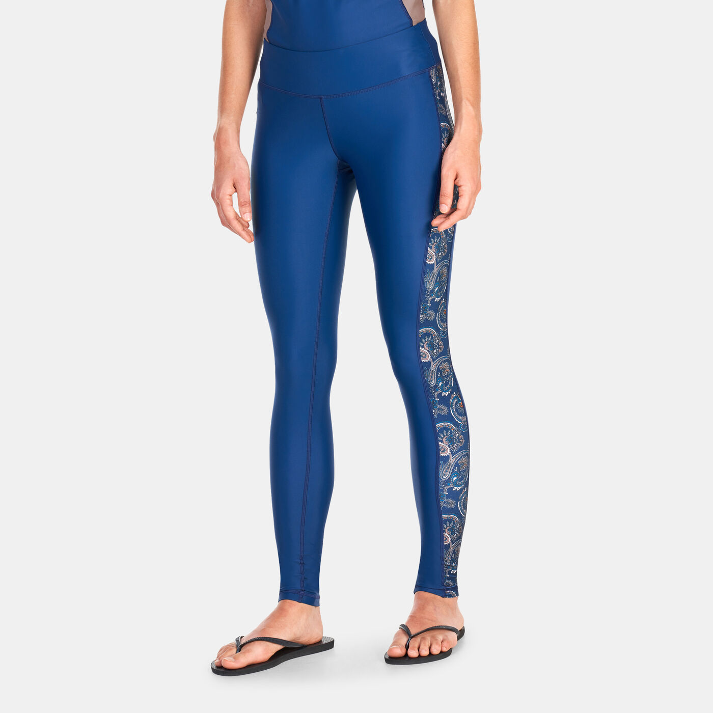 Women's Paisley Swim Leggings