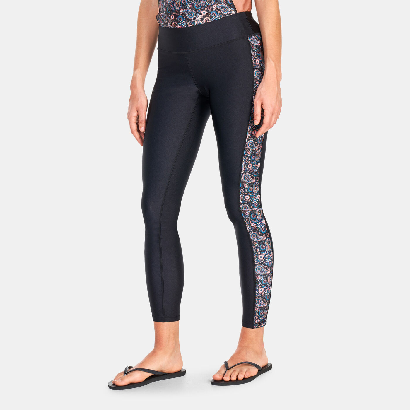 Women's Paisley Swim Leggings