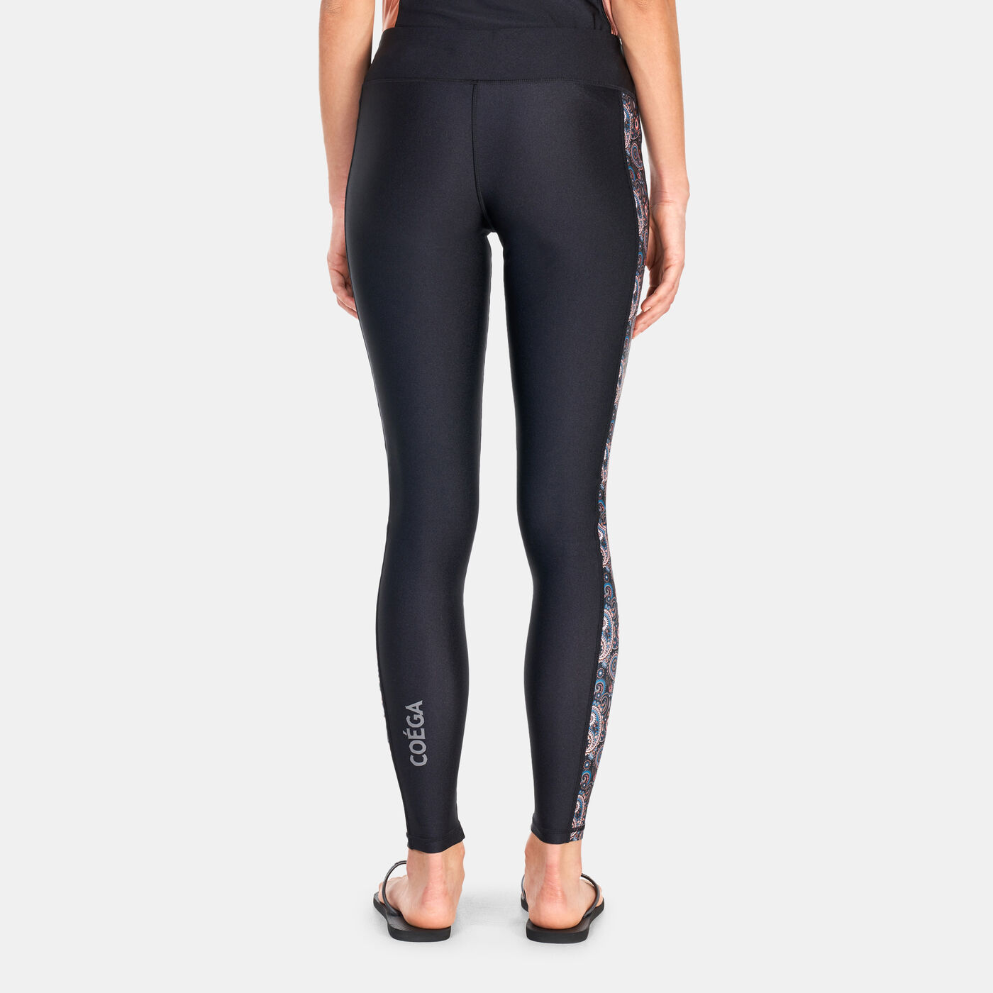 Women's Paisley Swim Leggings