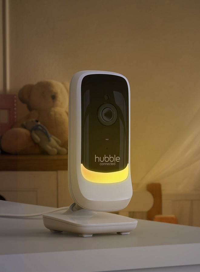 Hubble Nursery 2.8 Inch View Glow Video Baby Monitor
