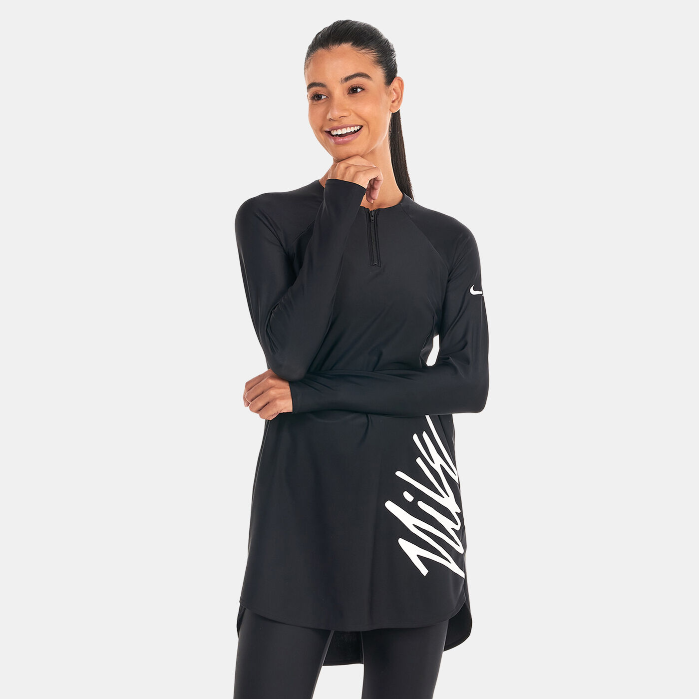 Women's Victory Logo Full Coverage Swimming Tunic