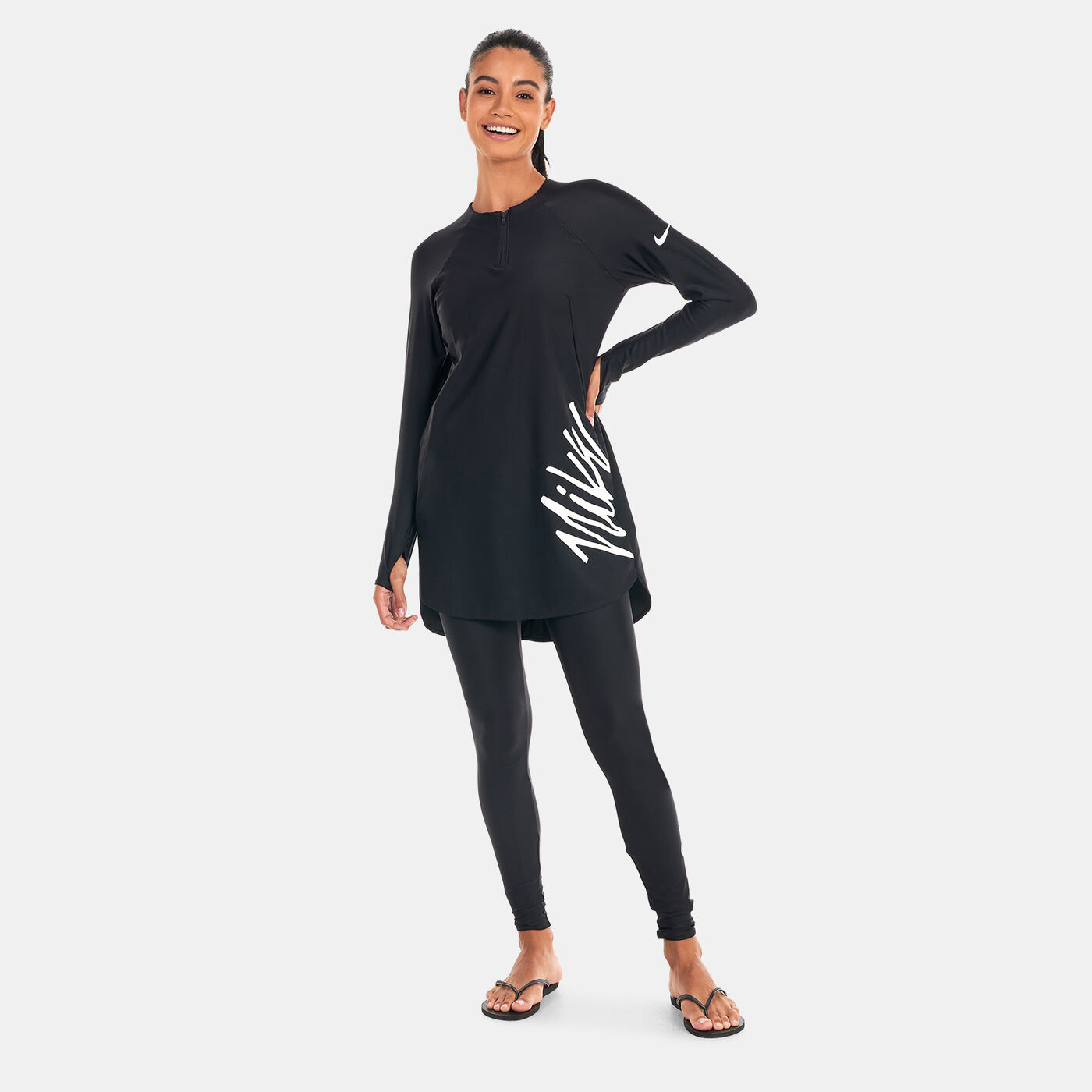 Women's Victory Logo Full Coverage Swimming Tunic