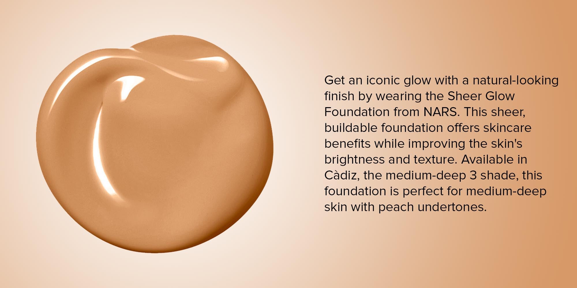 Glow Liquid Foundation Cadiz