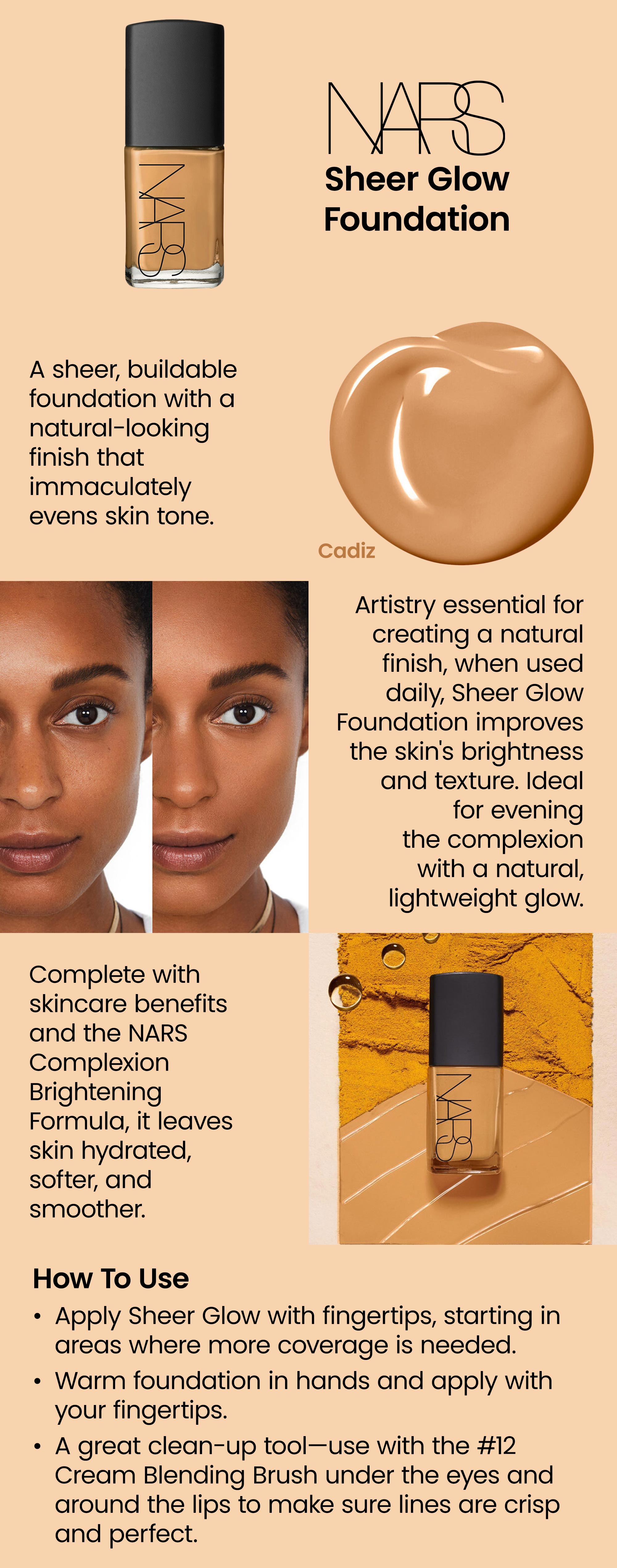 Sheer Glow Foundation Cadiz