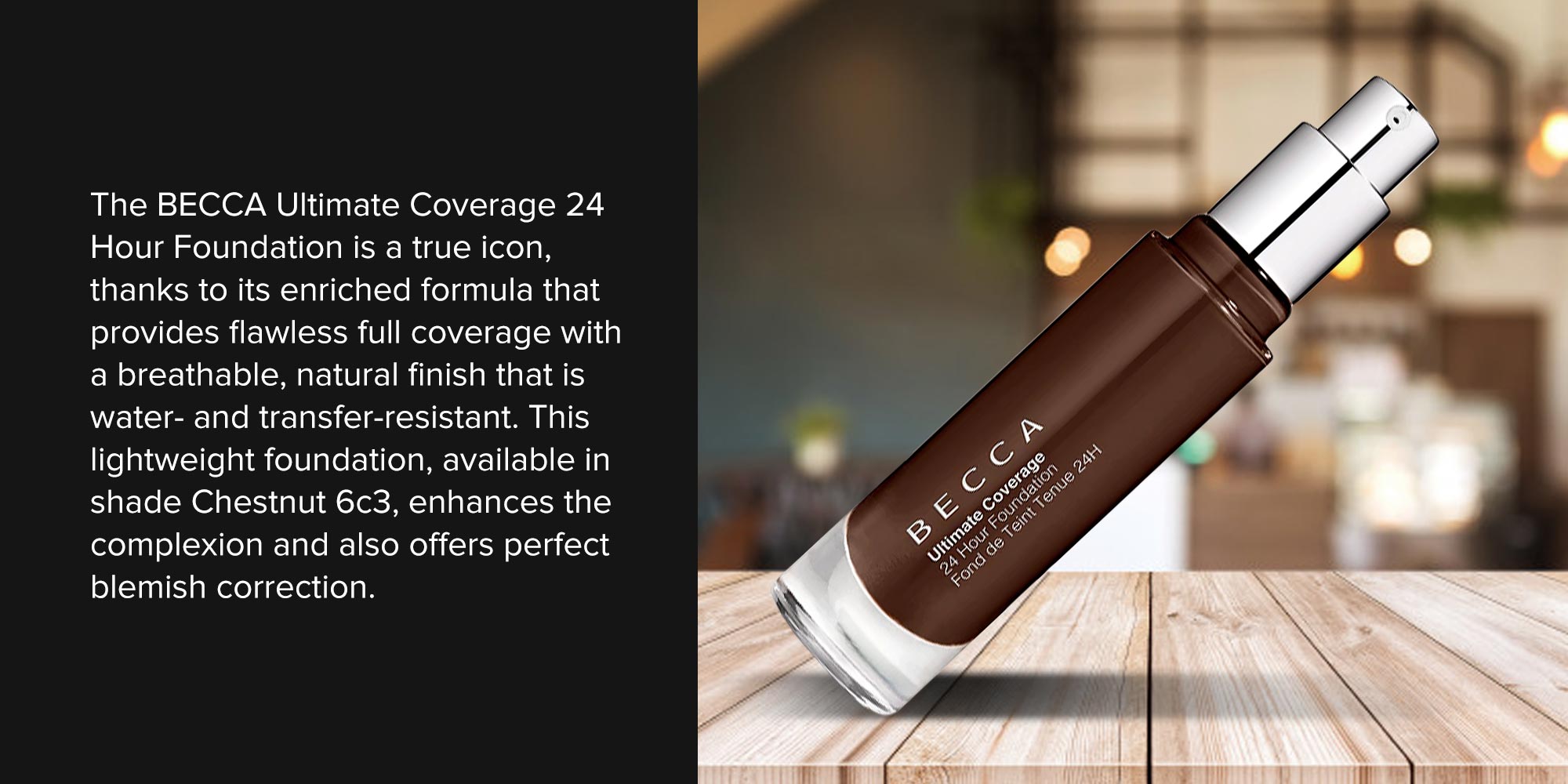 Ultimate Coverage 24 Hour Foundation Chestnut