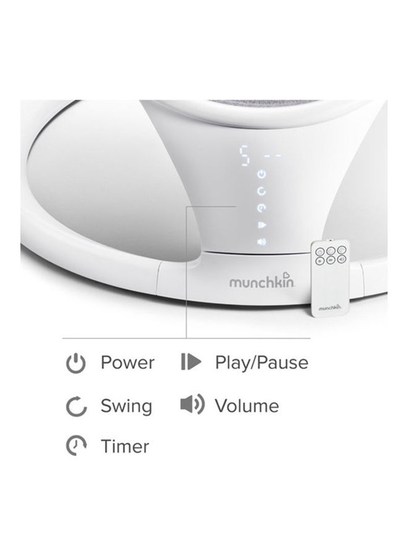 Bluetooth Enabled Lightweight Baby Swing