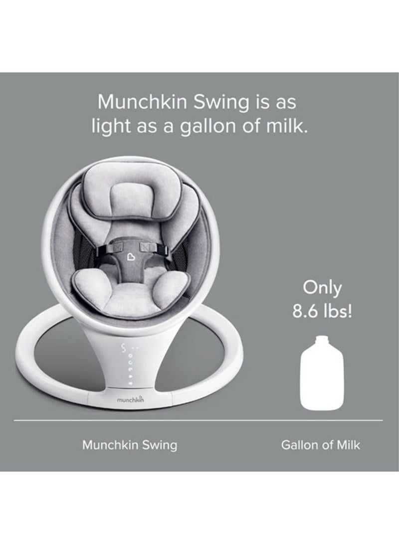 Bluetooth Enabled Lightweight Baby Swing